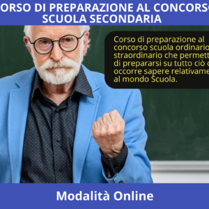 Corso di preparazione al concorso scuola Secondaria