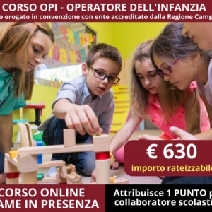 Corso OPI Online riconosciuto dal MIUR - Regione Campania