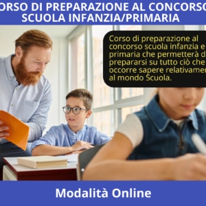 Preparazione Concorso Scuola Infanzia/Primaria
