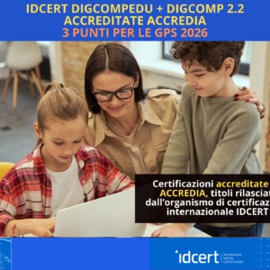 IDCERT DigCompEdu + DigComp 2.2